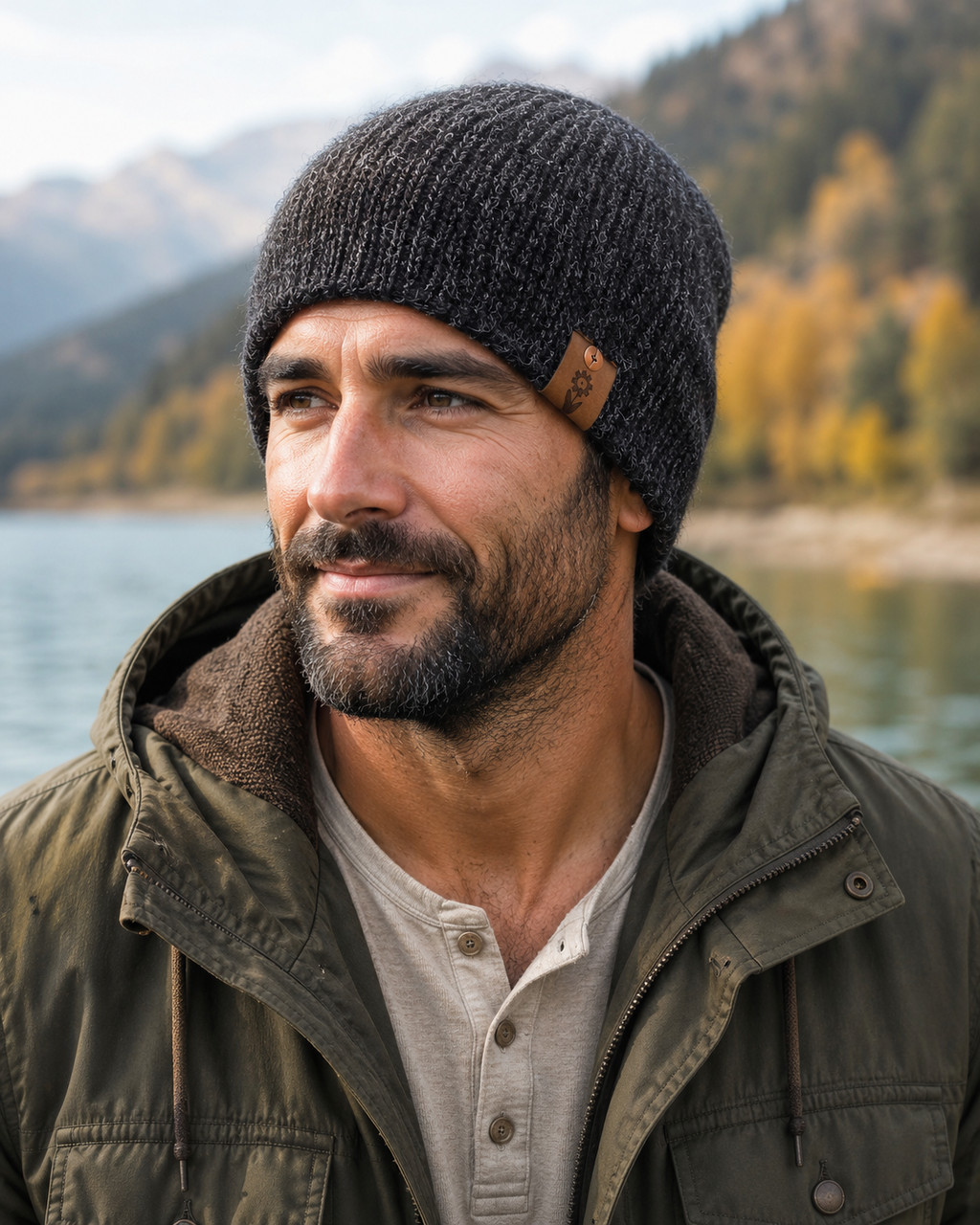 100% Alpaca Beanie