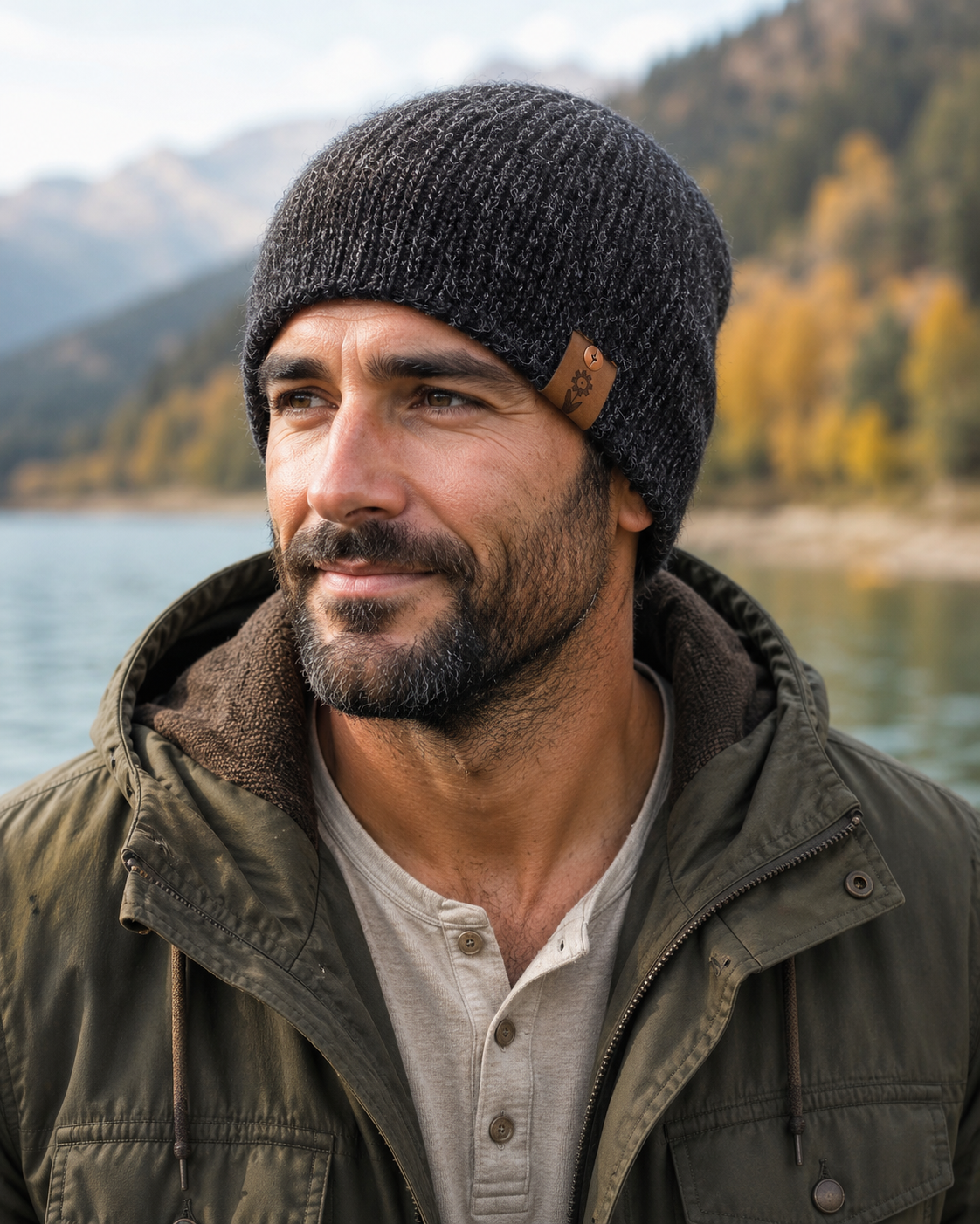 100% Alpaca Beanie
